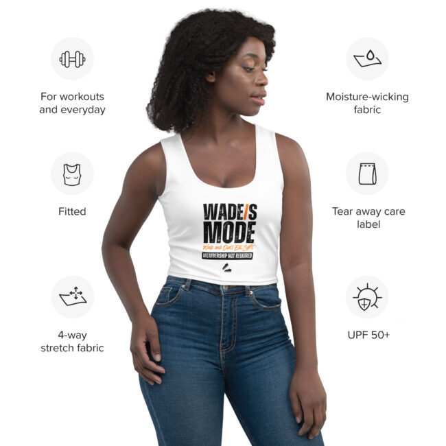 WADE/S Mode Women Crop Top