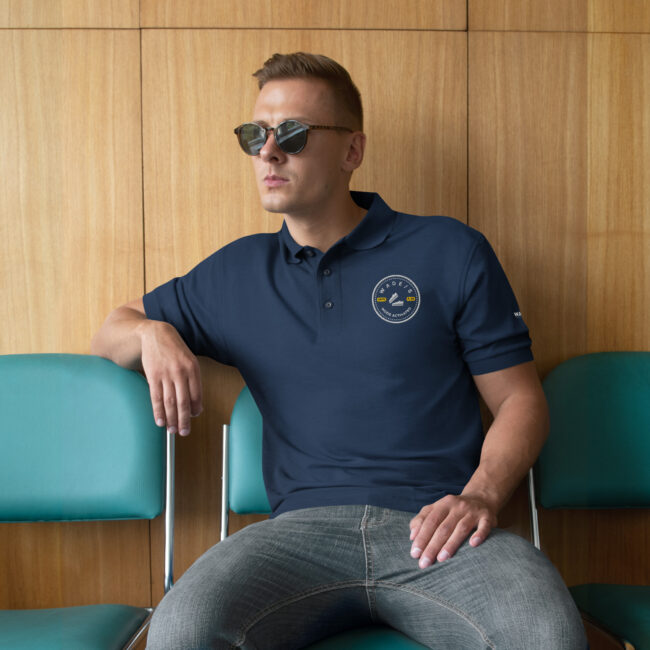 WADE/S Logo Men's Premium Polo - Image 3