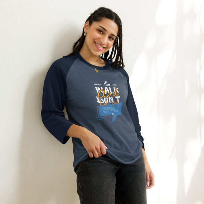 WADE/S Verse 3/4 sleeve raglan shirt - Image 3