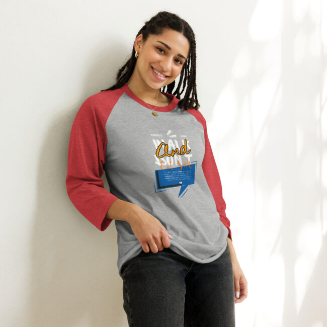 WADE/S Verse 3/4 sleeve raglan shirt - Image 4