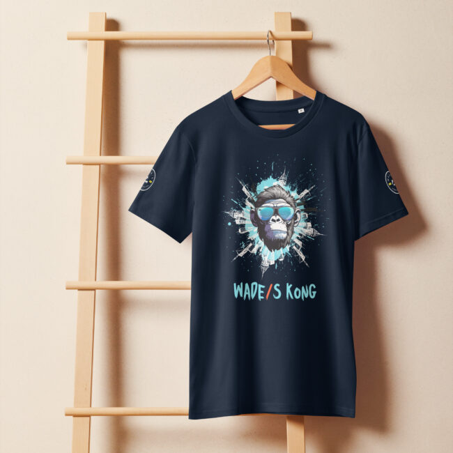 WADE/S KONG Unisex organic mid-light t-shirt