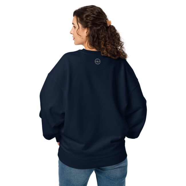 WADE/S Mode Unisex organic oversized sweatshirt - Image 9