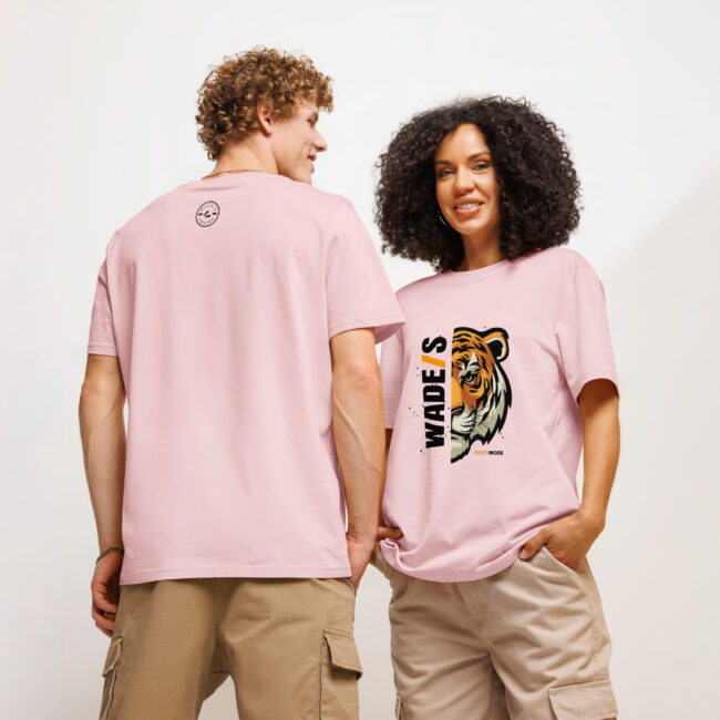 WADE/S BEAST Unisex organic ribbed neck t-shirt - Image 4