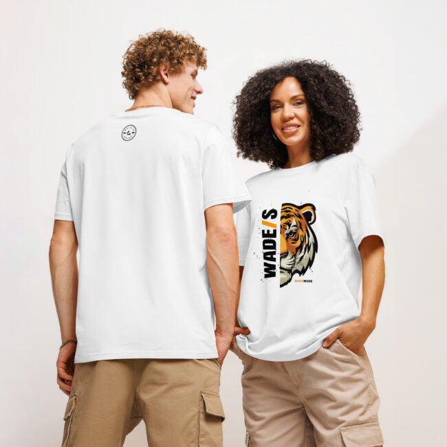 WADE/S BEAST Unisex organic ribbed neck t-shirt - Image 6