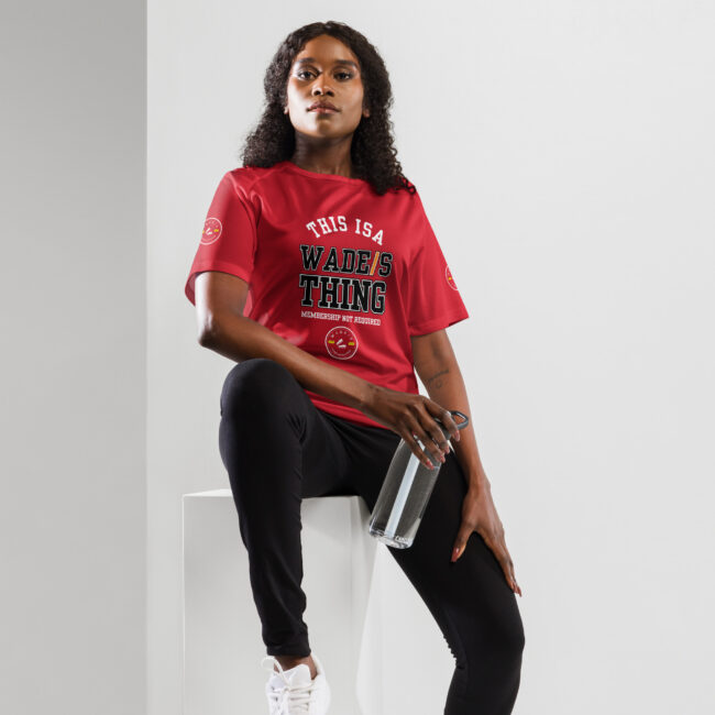 WADE/S Varsity [Dark] Unisex sports jersey - Image 4