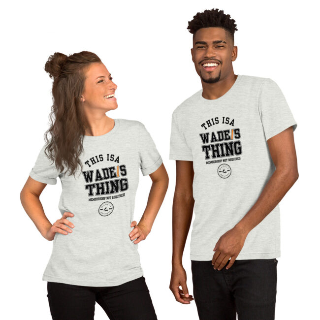 WADE/S Varsity [Light] Unisex t-shirt - Image 5