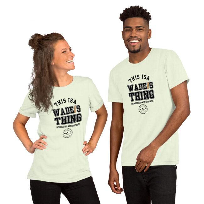 WADE/S Varsity [Light] Unisex t-shirt - Image 8
