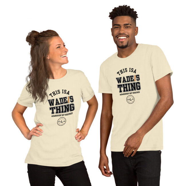 WADE/S Varsity [Light] Unisex t-shirt - Image 6