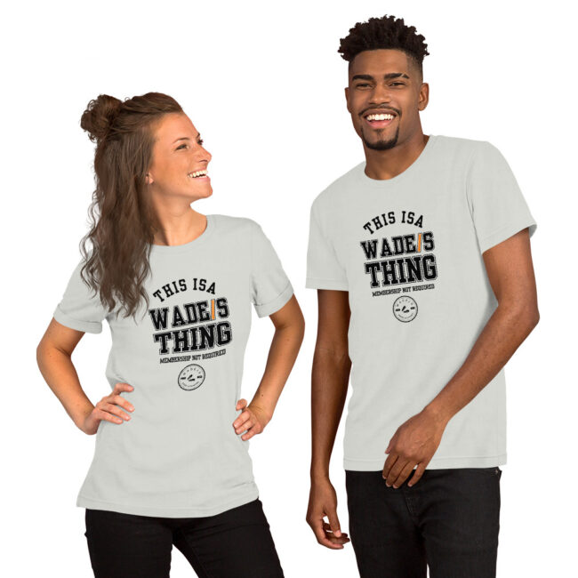 WADE/S Varsity [Light] Unisex t-shirt - Image 4