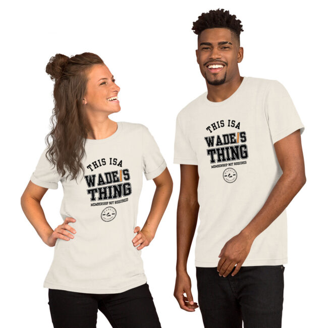 WADE/S Varsity [Light] Unisex t-shirt - Image 7