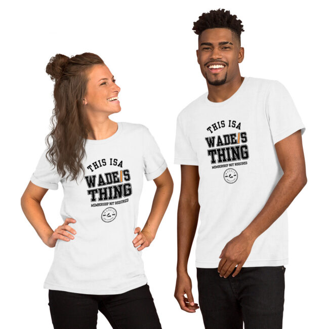 WADE/S Varsity [Light] Unisex t-shirt - Image 9