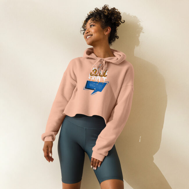 WADE/S Verse Crop Hoodie - Image 4