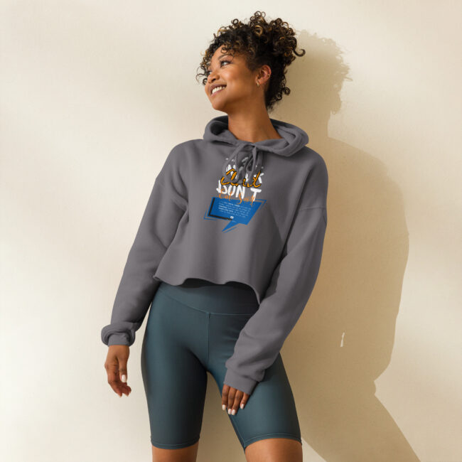 WADE/S Verse Crop Hoodie - Image 3