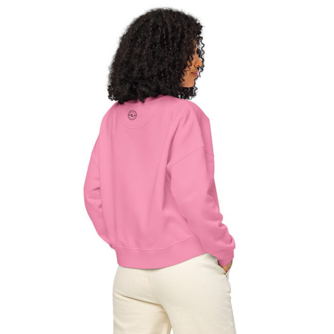 WADE/S Bubble Women’s organic crew neck sweatshirt - Image 5