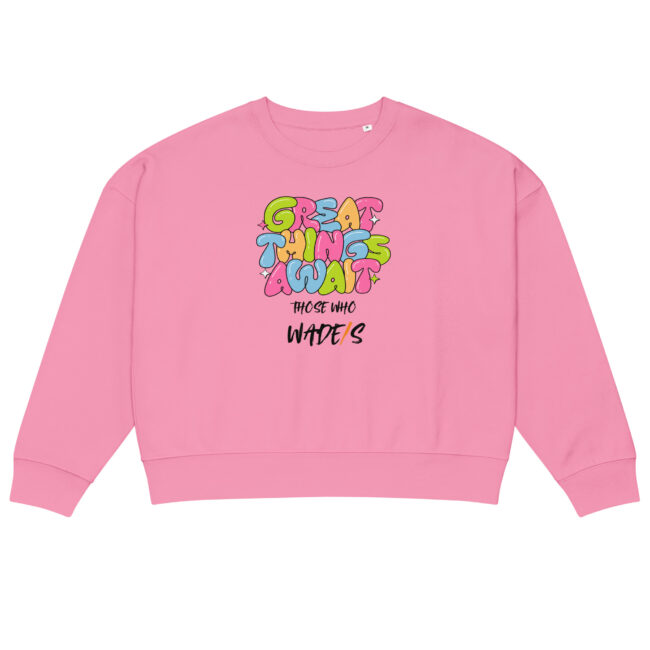 WADE/S Bubble Women’s organic crew neck sweatshirt